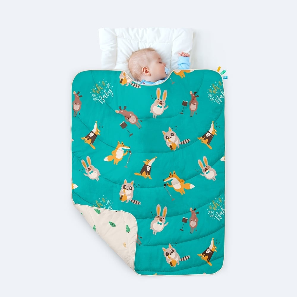 

Rabitat oh baby all weather quilt multicolor