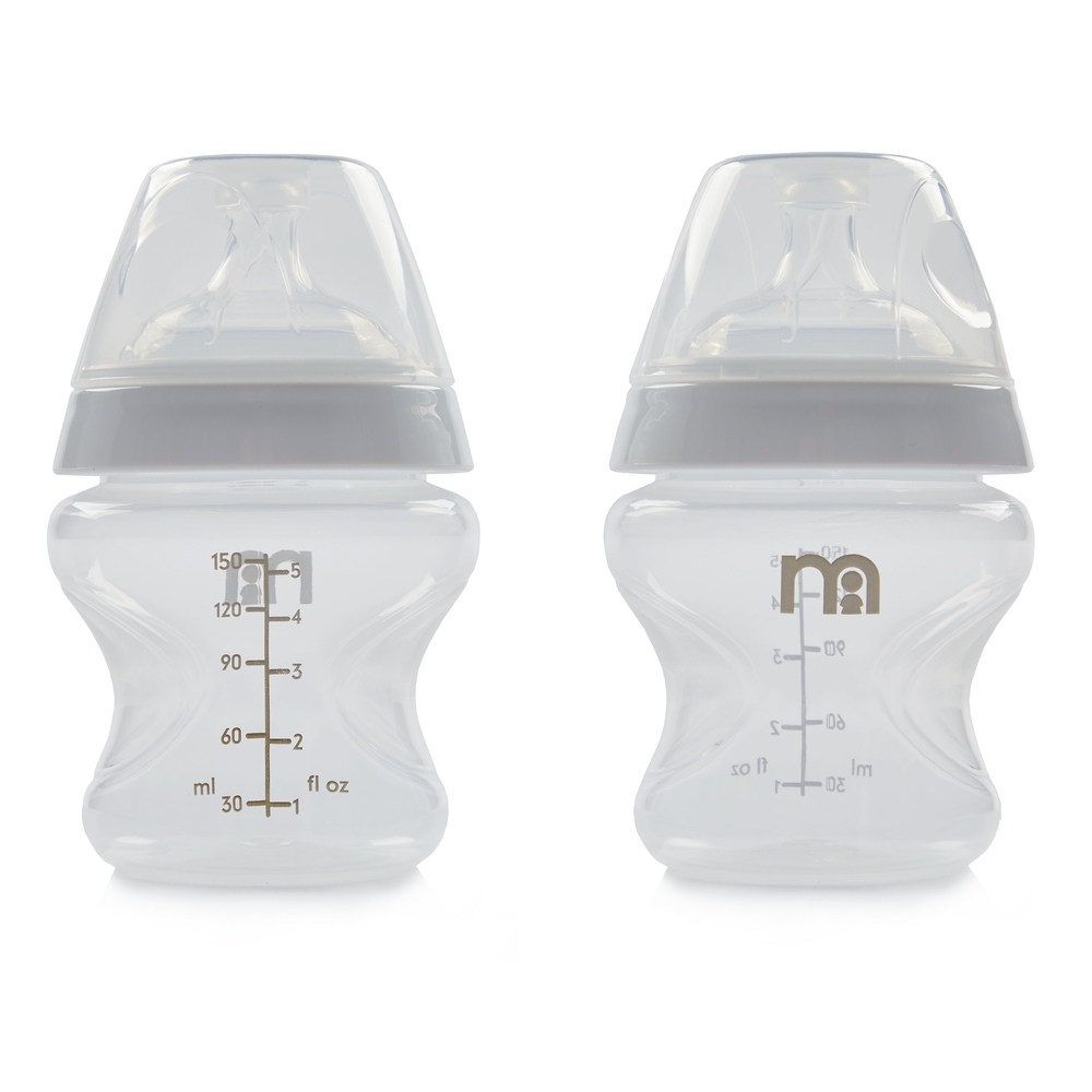 

Mothercare wide neck anticolic baby bottles pack of 2