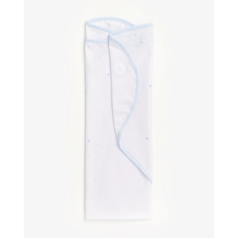 

Mothercare essentials swaddle blue