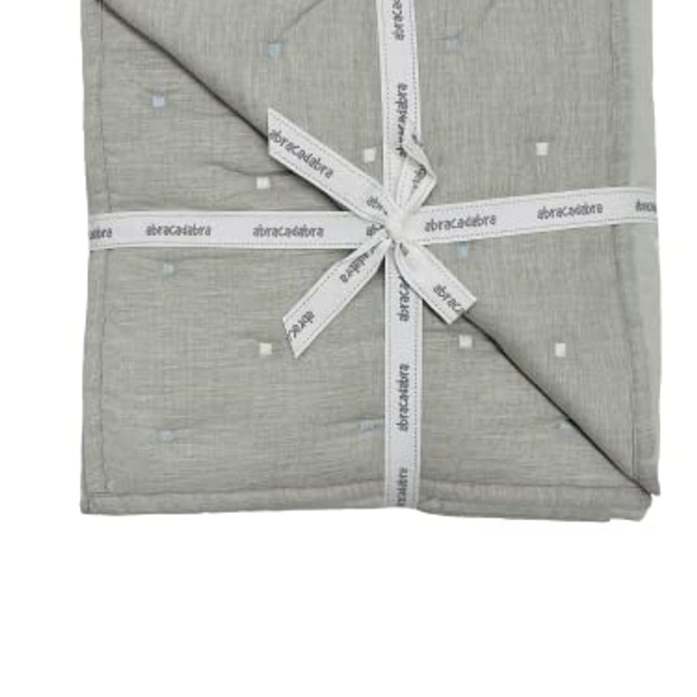 

Abracadabra reversible chambray quilt grey&amp mist