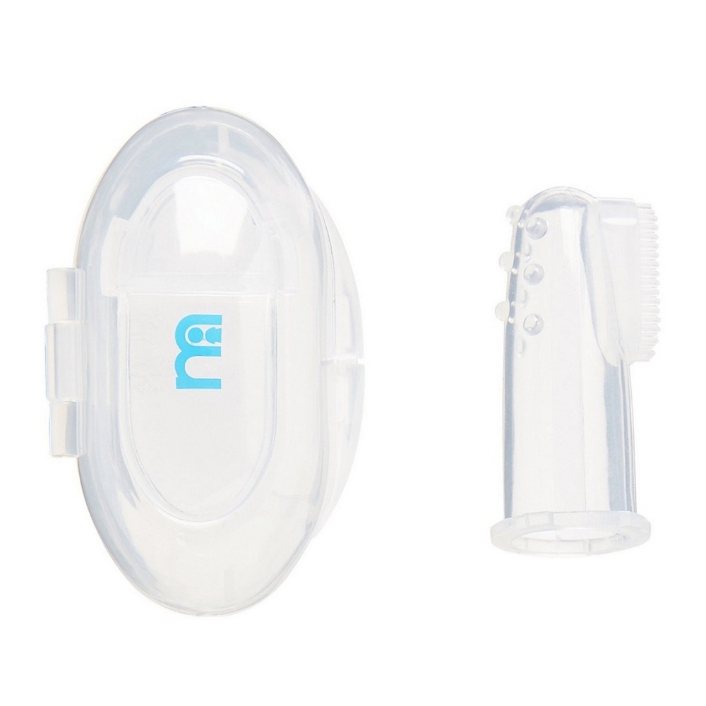 

Mothercare finger baby toothbrush blue