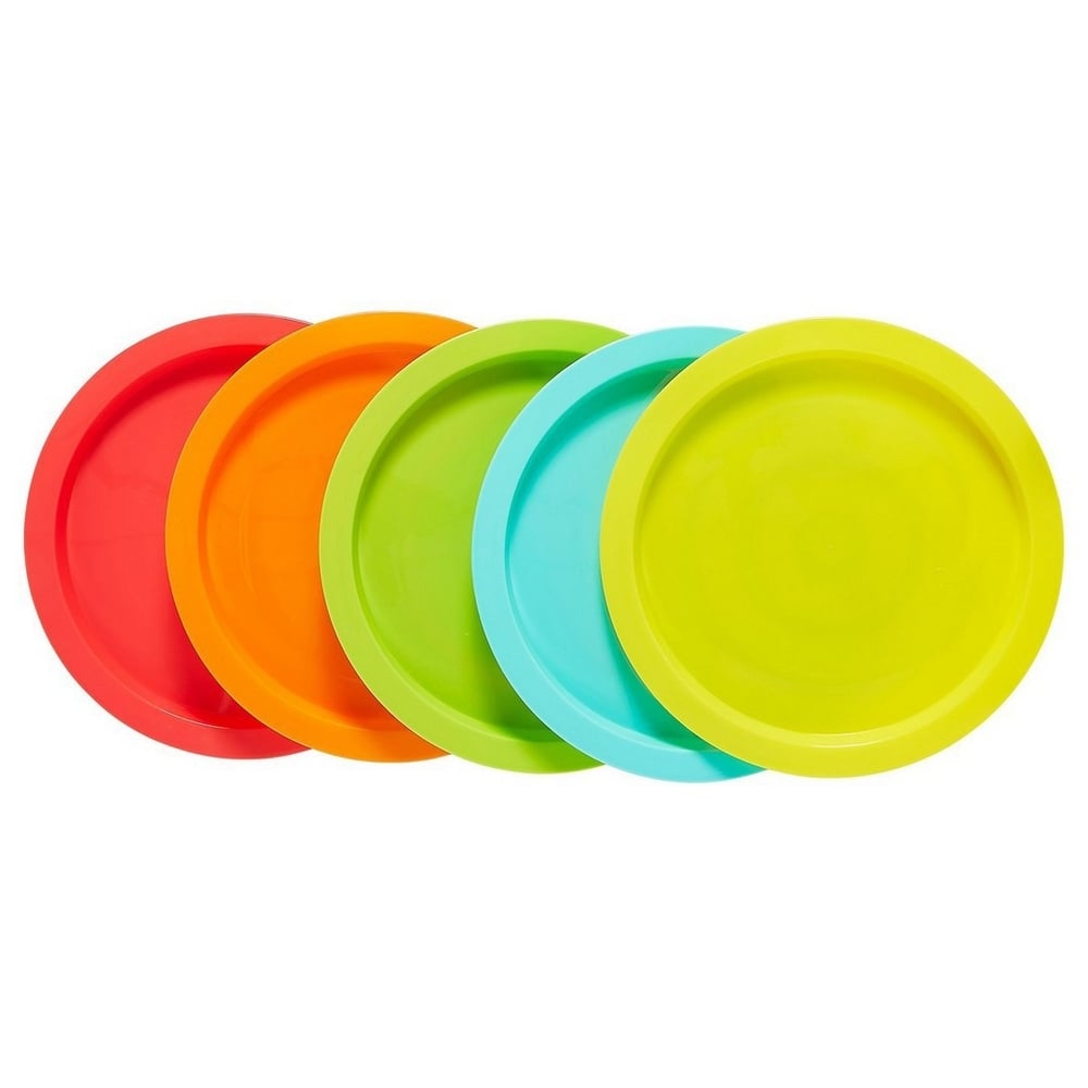 

Mothercare essential plates multicolor pack of 5