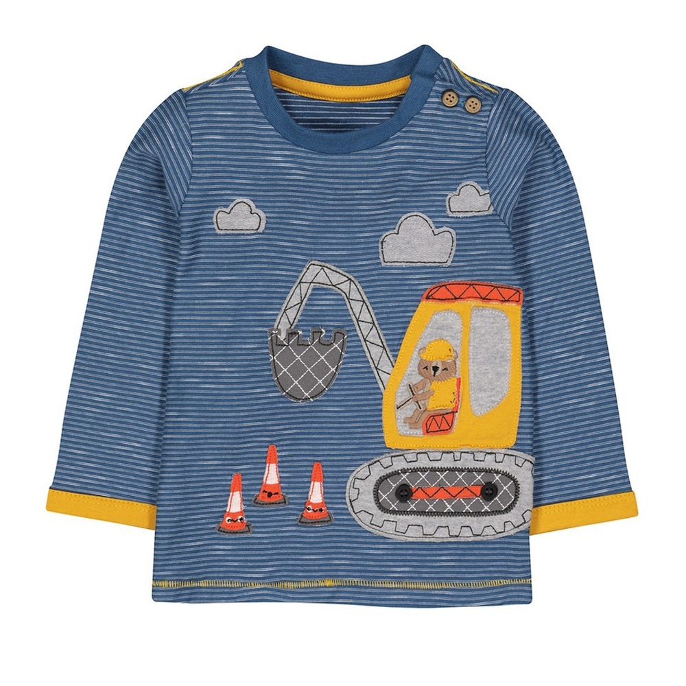 

Blue Stripe Digger T-Shirt