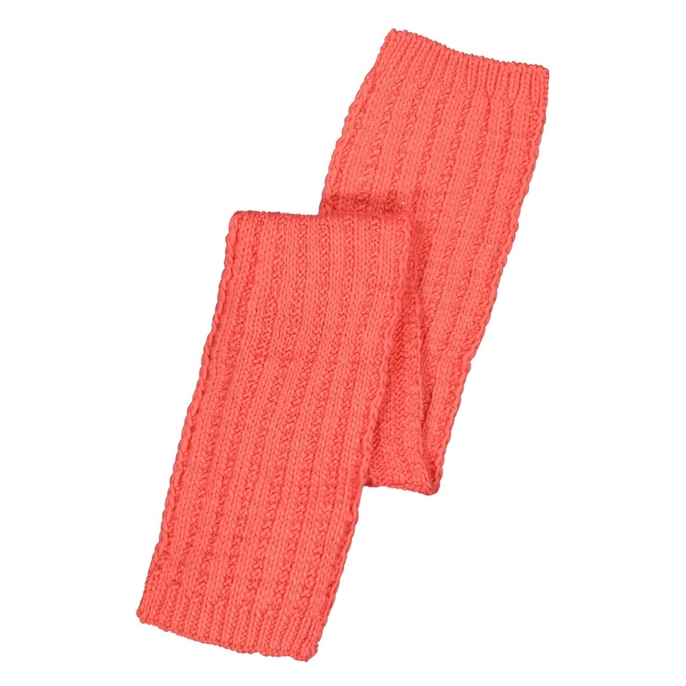 

Coral Knitted Scarf
