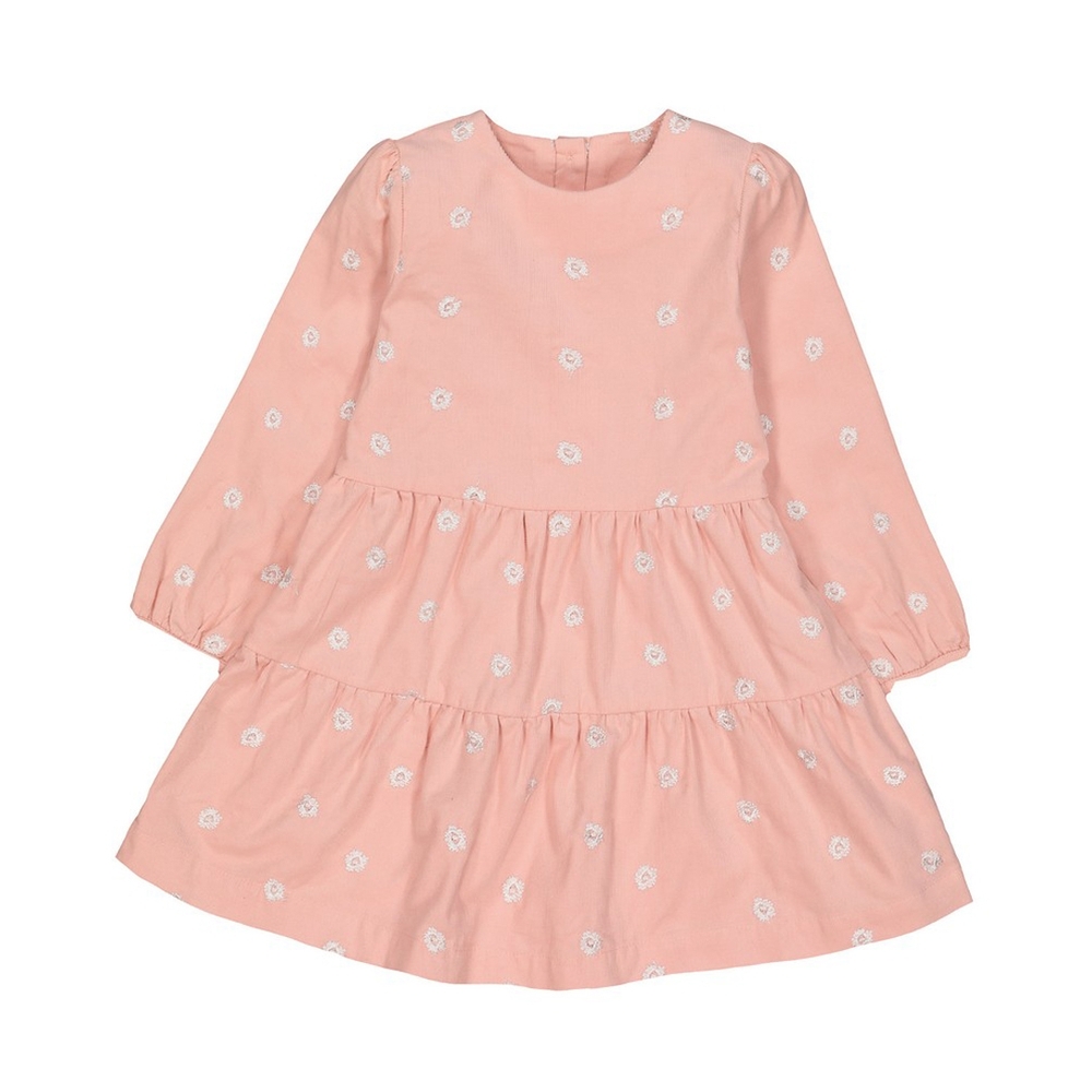 

Pink Cord Floral Dress