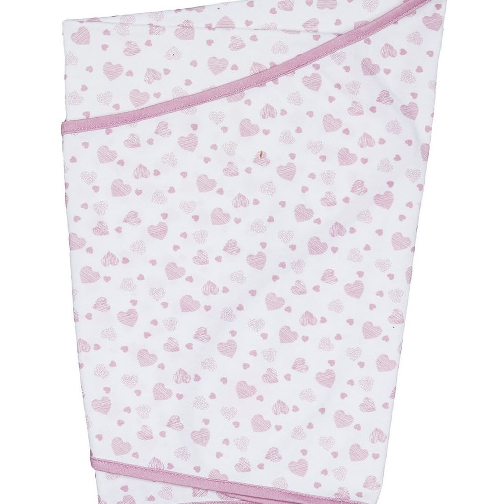 

Mothercare essential cotton swaddling blanket pink