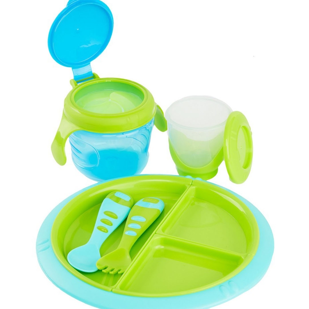 

Mothercare second stage feeding kit blue
