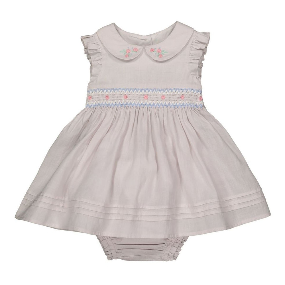 

Grey Smocking Dress
