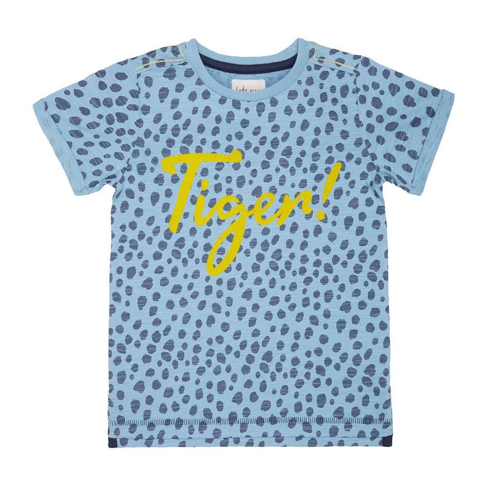 

Blue Tiger And Leopard T-Shirt