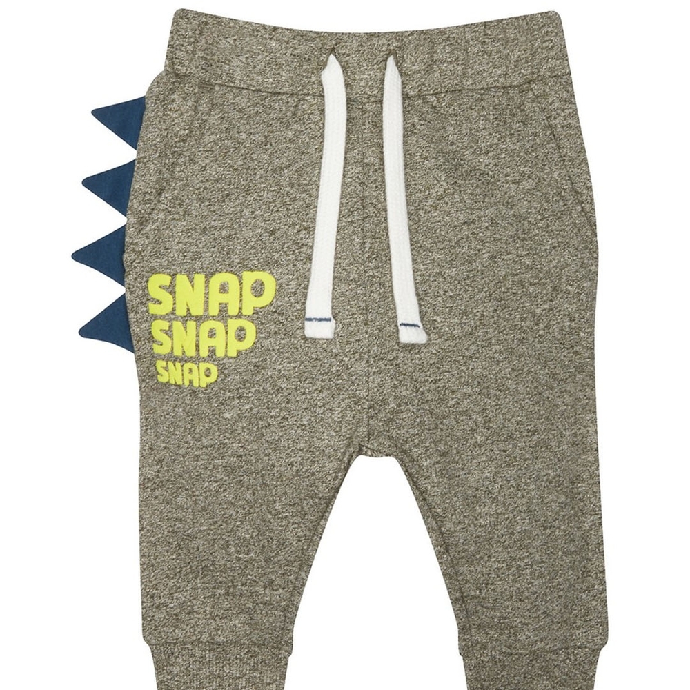 

Boys Joggers 3D Graphic Print - Khaki