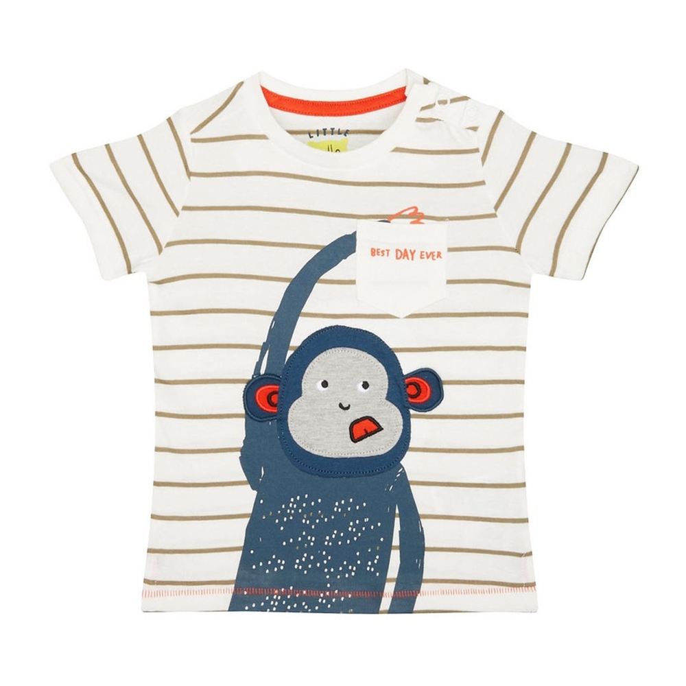 

Stripe Monkey T-Shirt