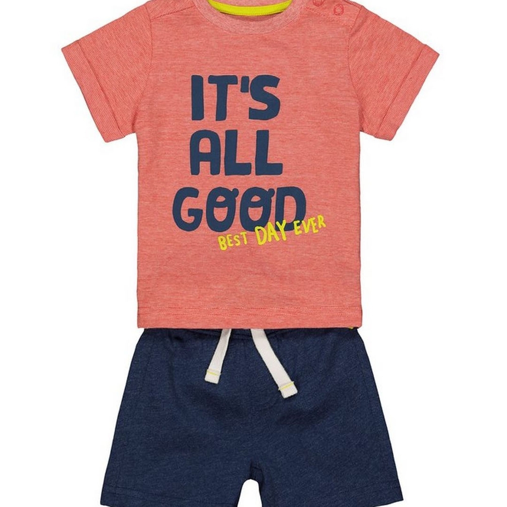 

It'S All Good T-Shirt And Shorts Set
