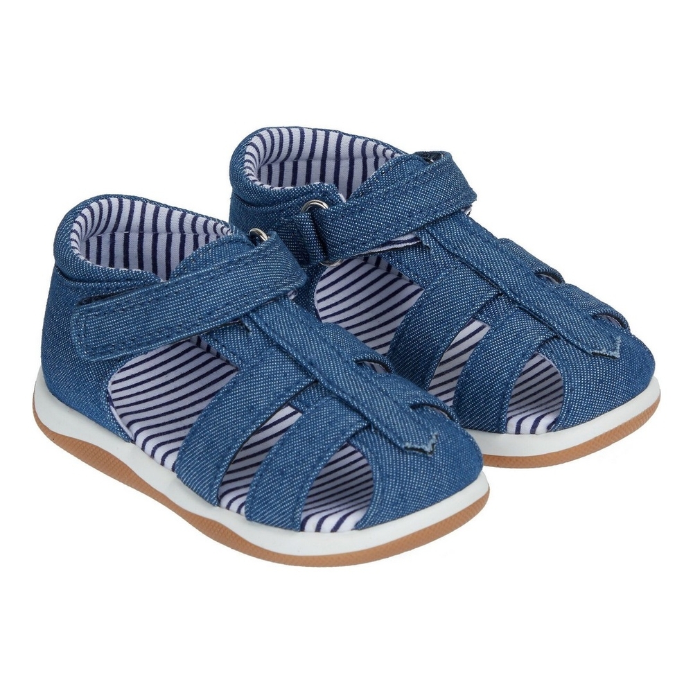 

Boys Denim Sandals - Blue