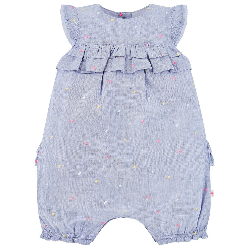 

Chambray Spot Romper