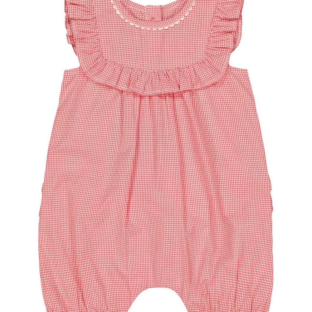 

Red Gingham Romper