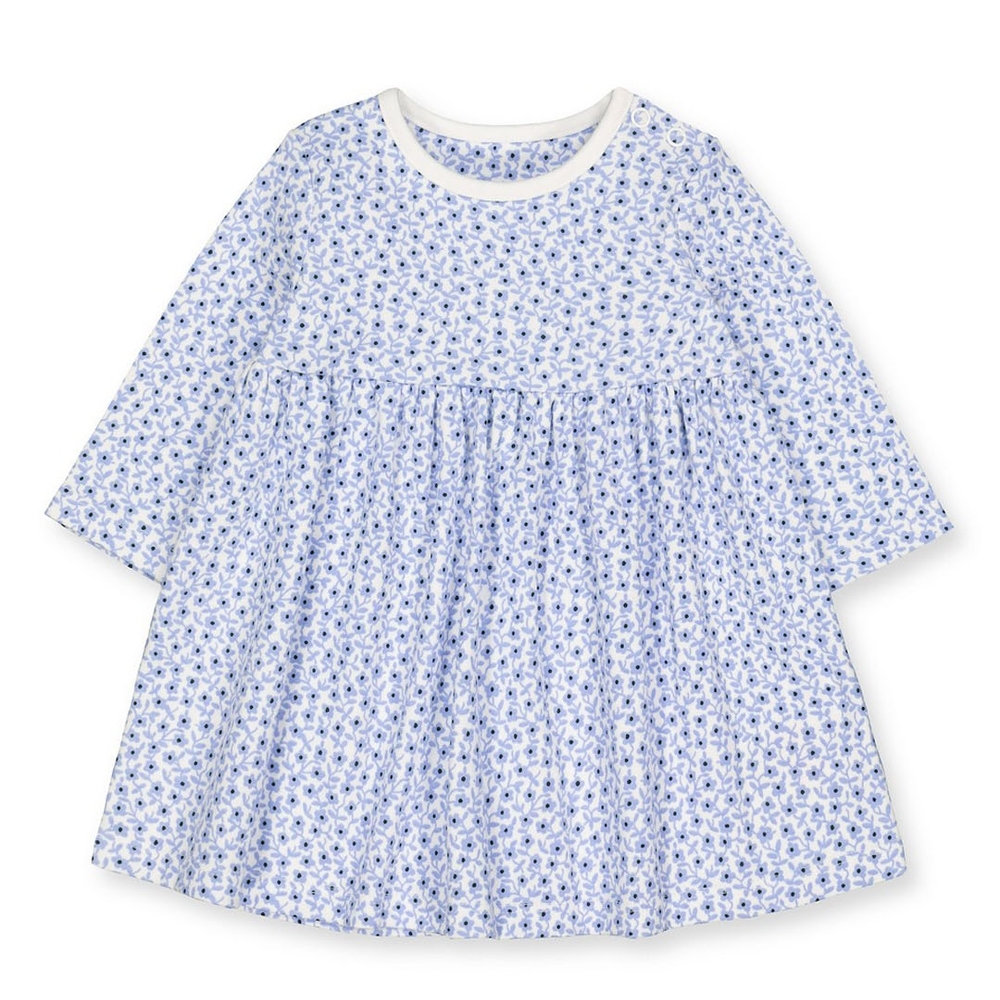 

Blue Ditsy Floral Dress