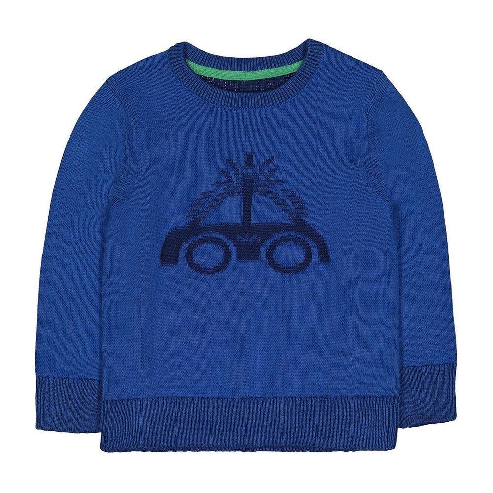 

Blue Car Knitted Jumper