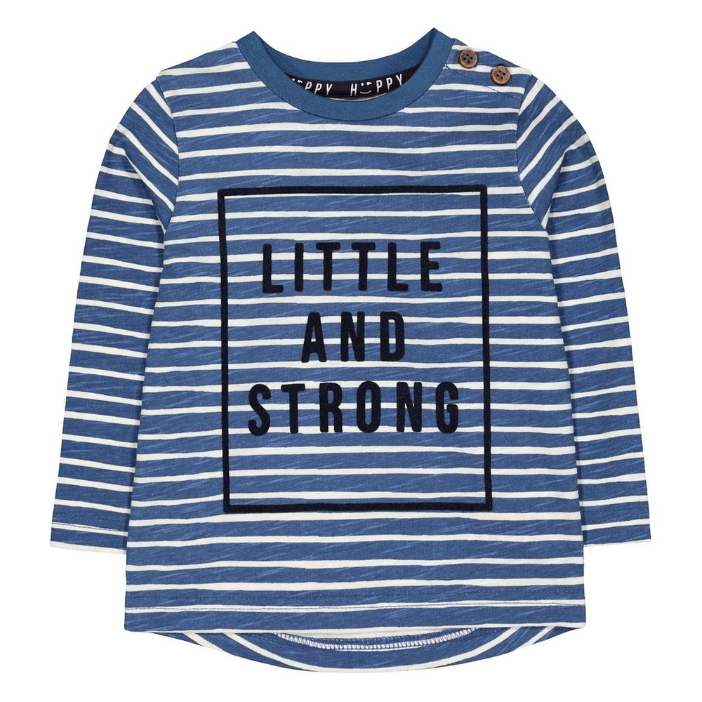 

Blue Stripe Little And Strong T-Shirt