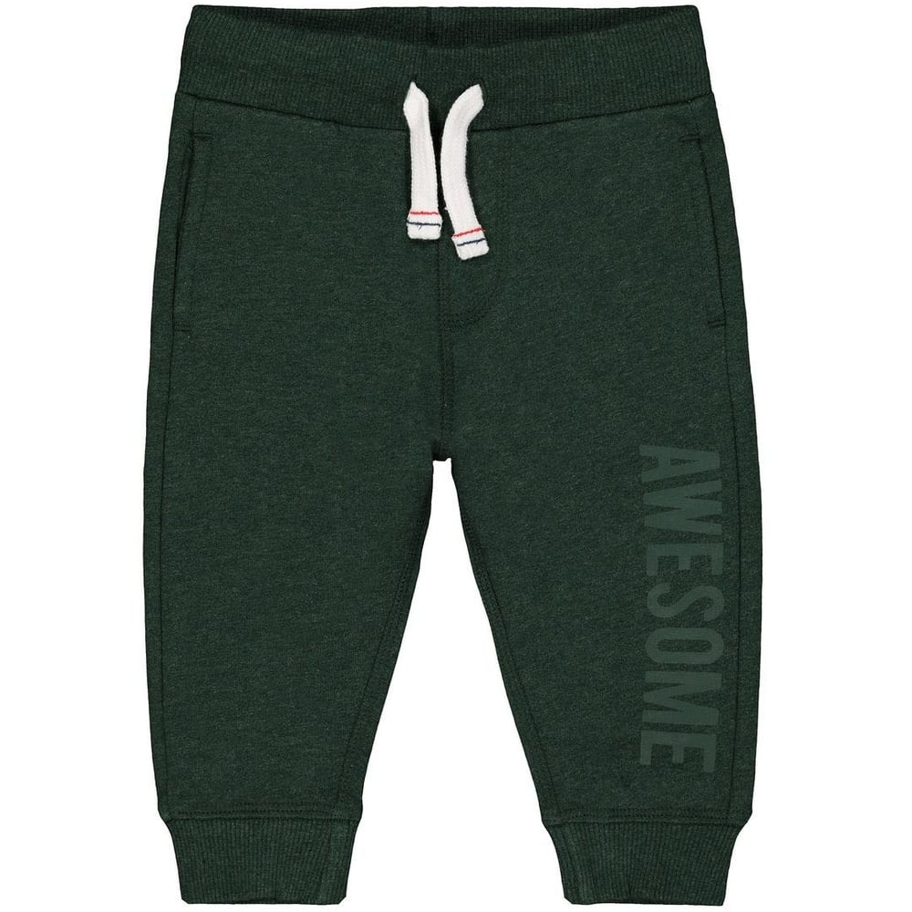 

Boys Joggers Typographic Print - Green