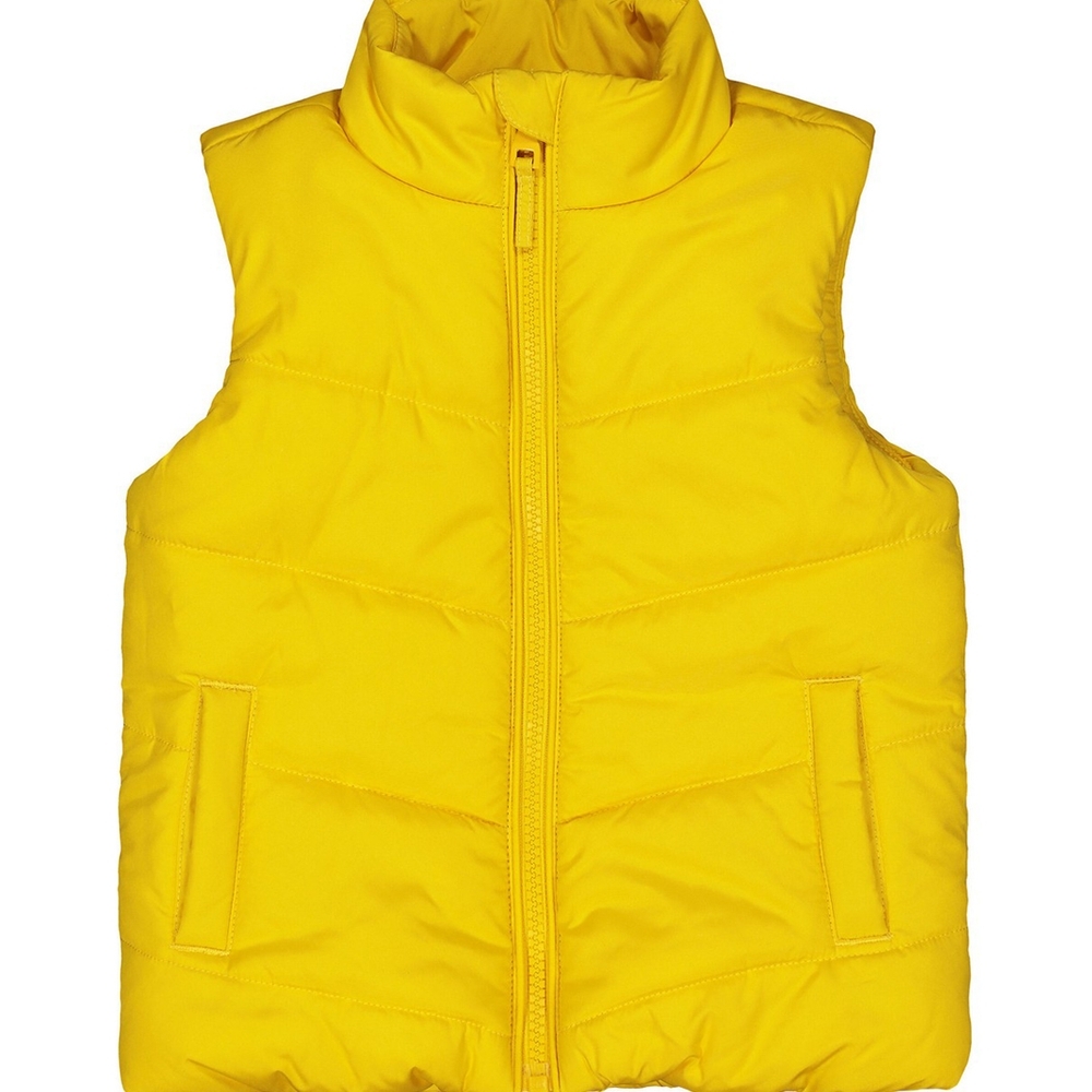 

Yellow Fleece-Lined Gilet