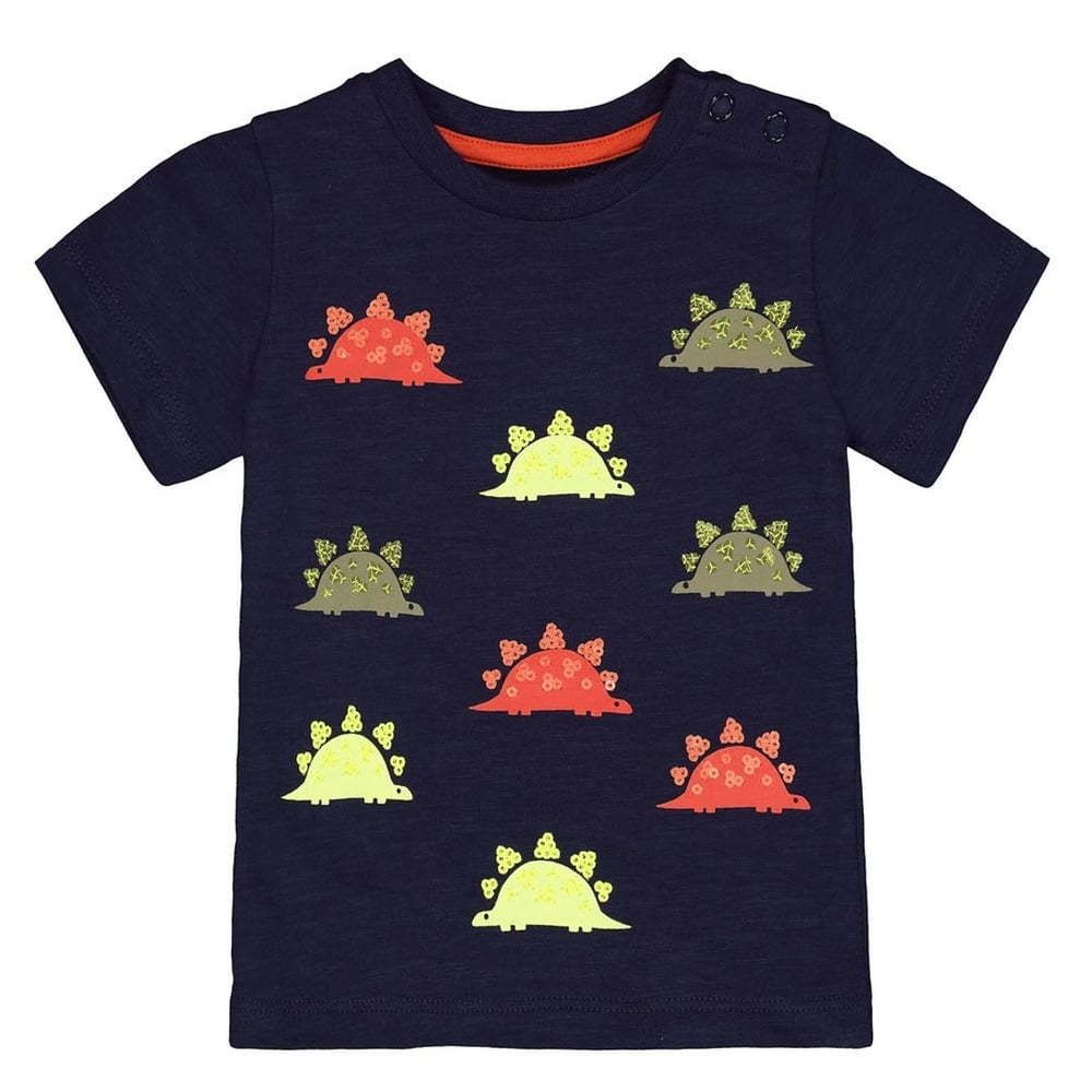 

Navy Sequin Dinosaur T-Shirt