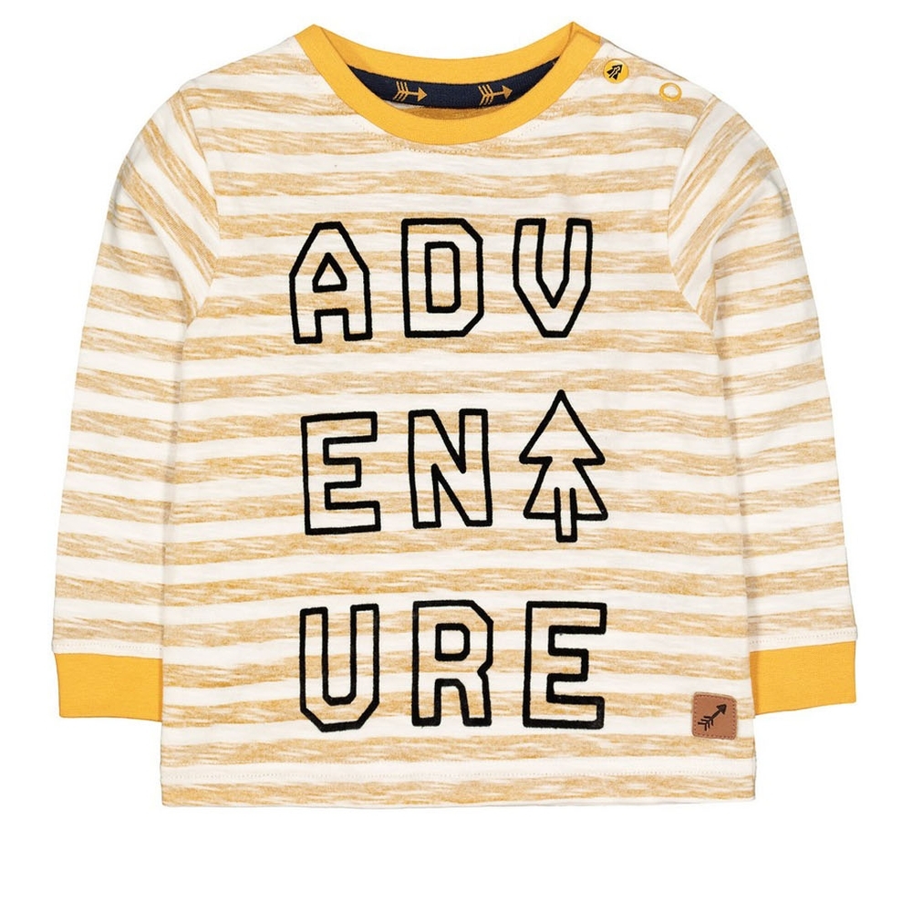 

Mustard Stripe Adventure T-Shirt