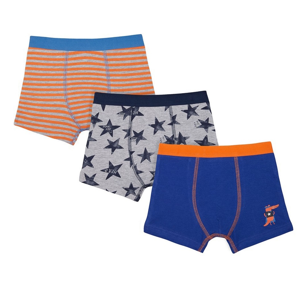 

Boy Trunk Briefs Printed Multi 3 Pack