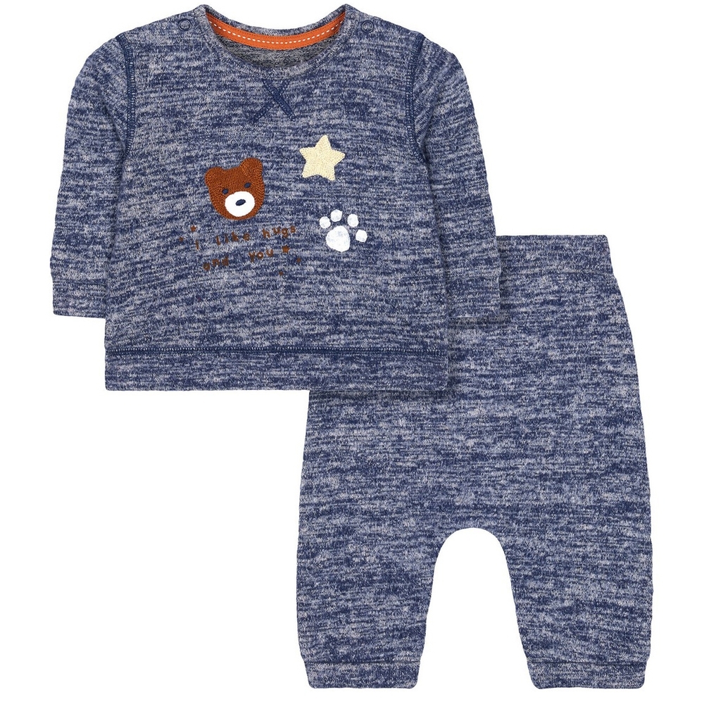 

Blue Bear Sweat Top And Joggers Set