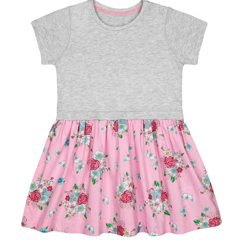 

Floral Twofer Dress