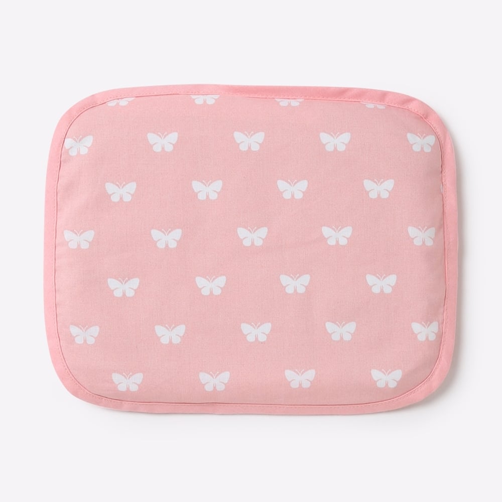 

Mila baby floral bloom butterflies rai pillow pink