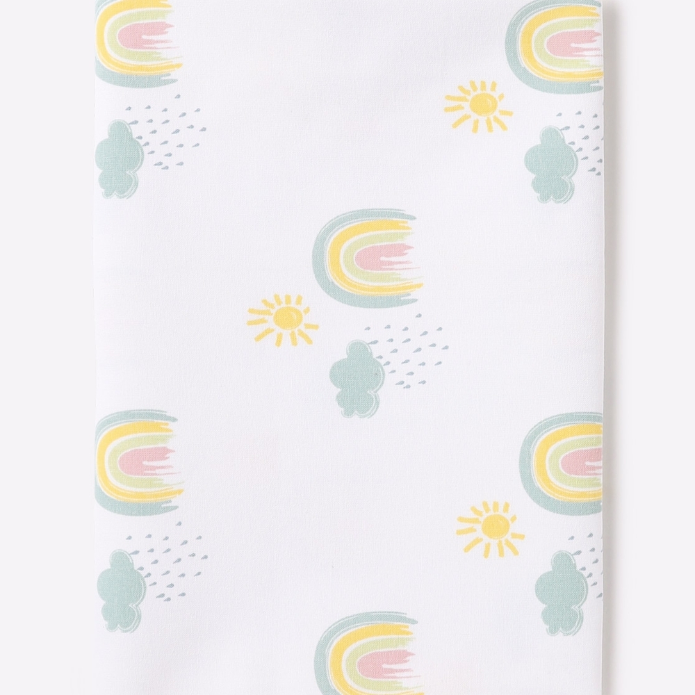 

Mila baby rainbow rows changing mat multicolor