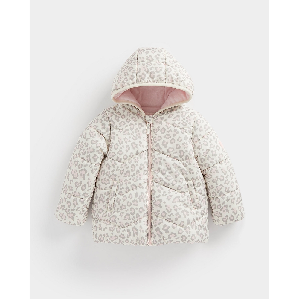 

Girls Full Sleeves Jackets Padded Aop-Multicolor