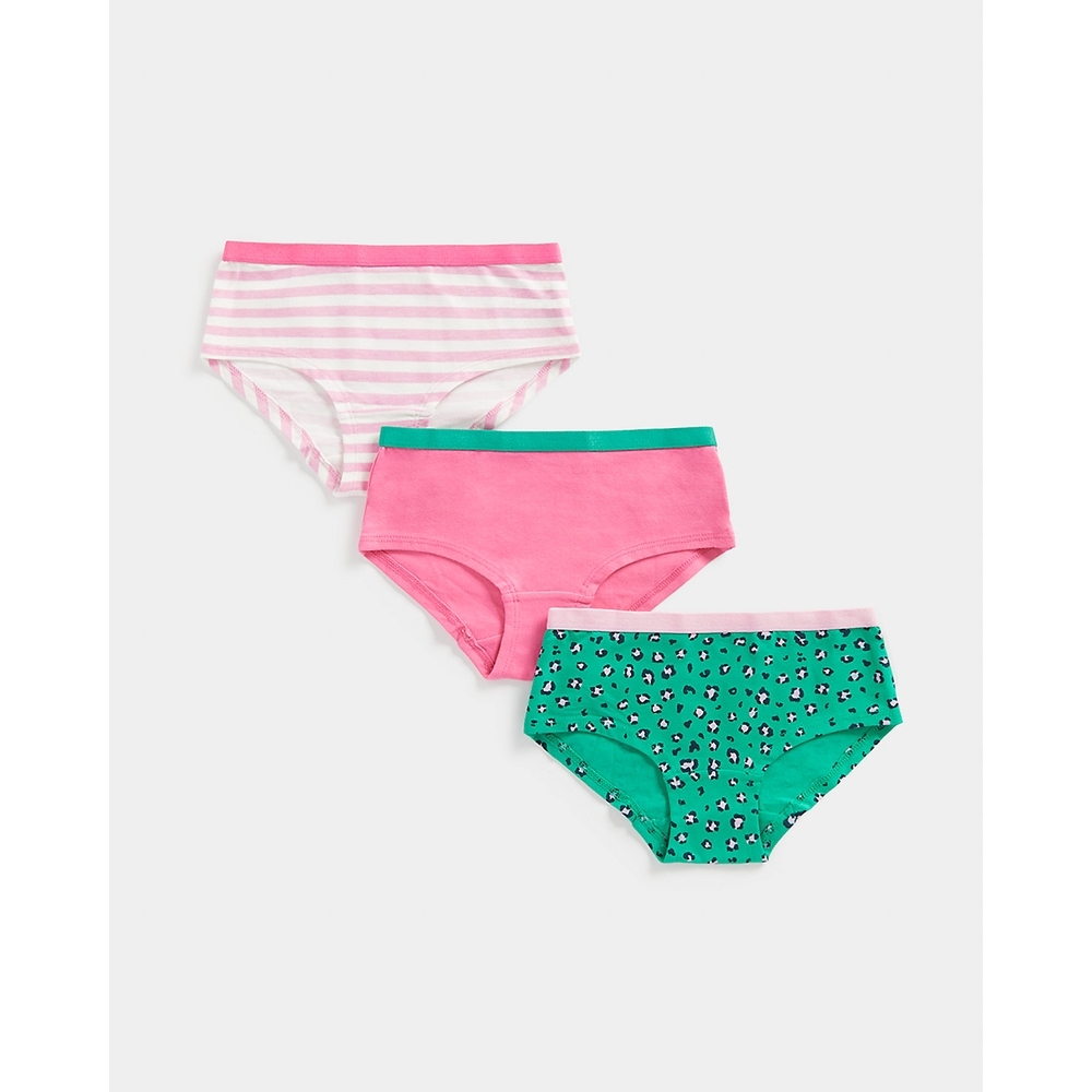 

Girls Briefs -Pack of 3-Pink