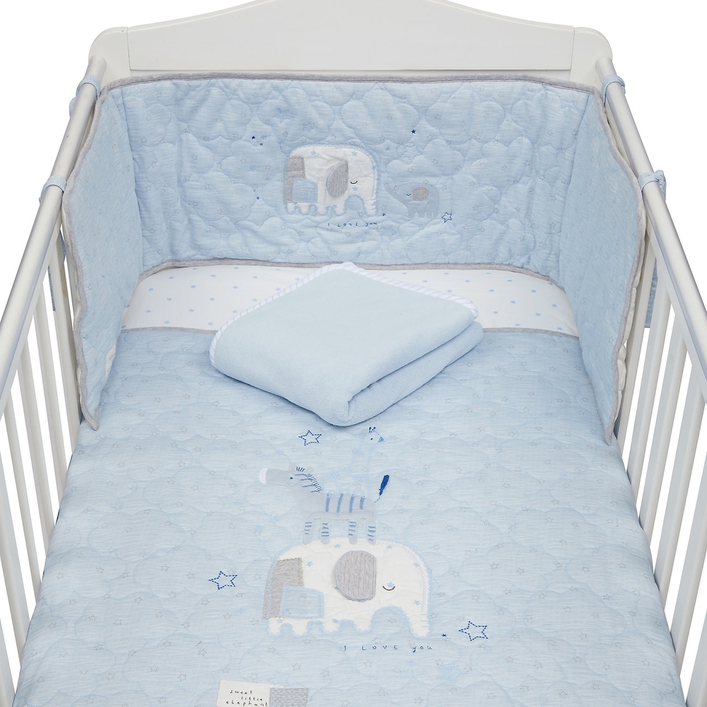 

Mothercare my first boy bed in a bag blue