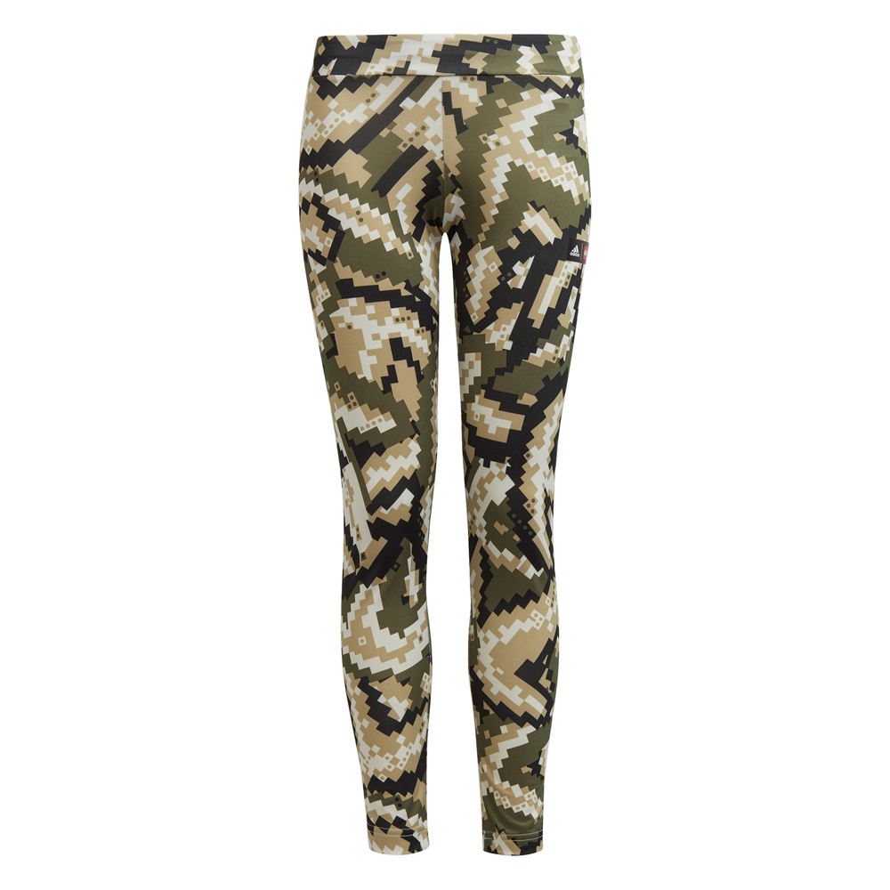 

adidas kids tights with adidas logo pack of 1- green