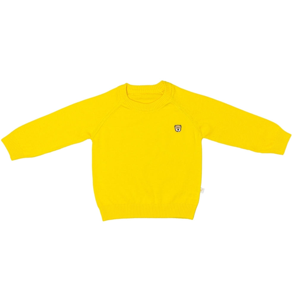 

H by Hamleys Boys Full Sleeve Sweater Raglan-Yellow