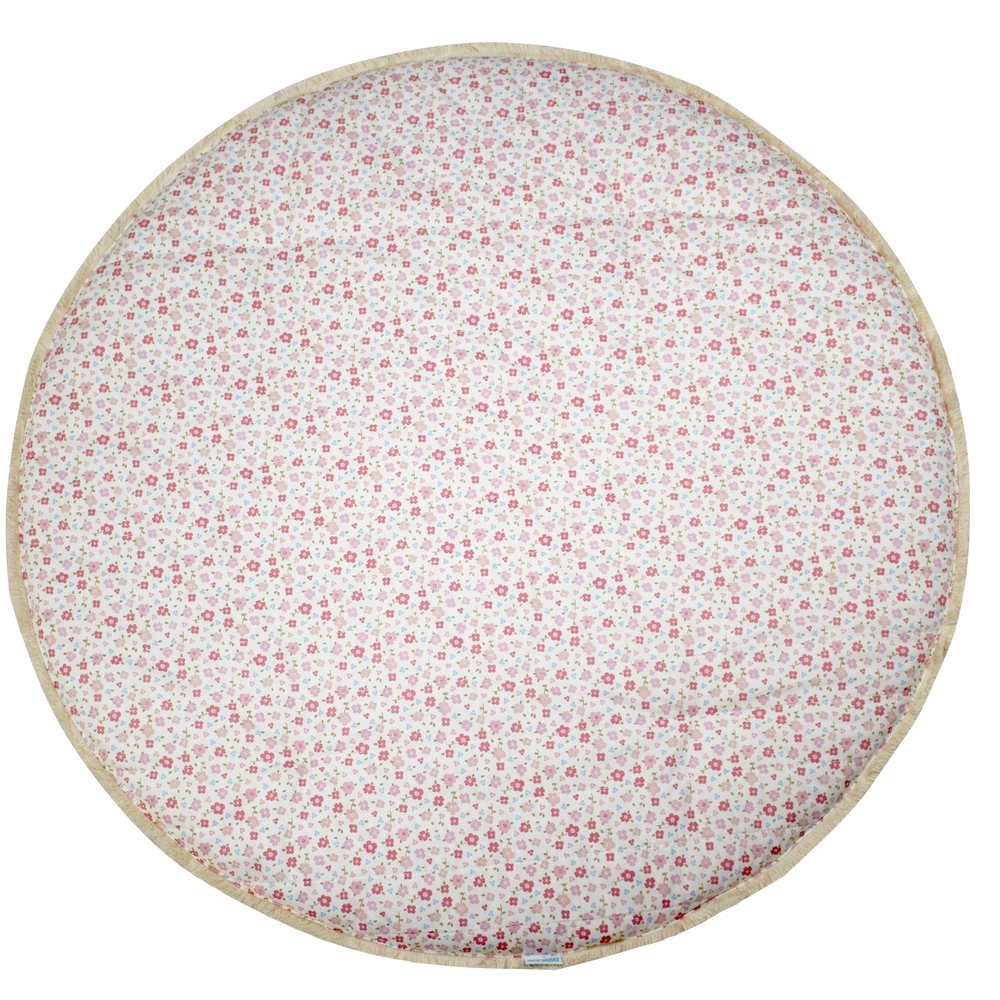 

Abracadabra vintage floral playmat pink