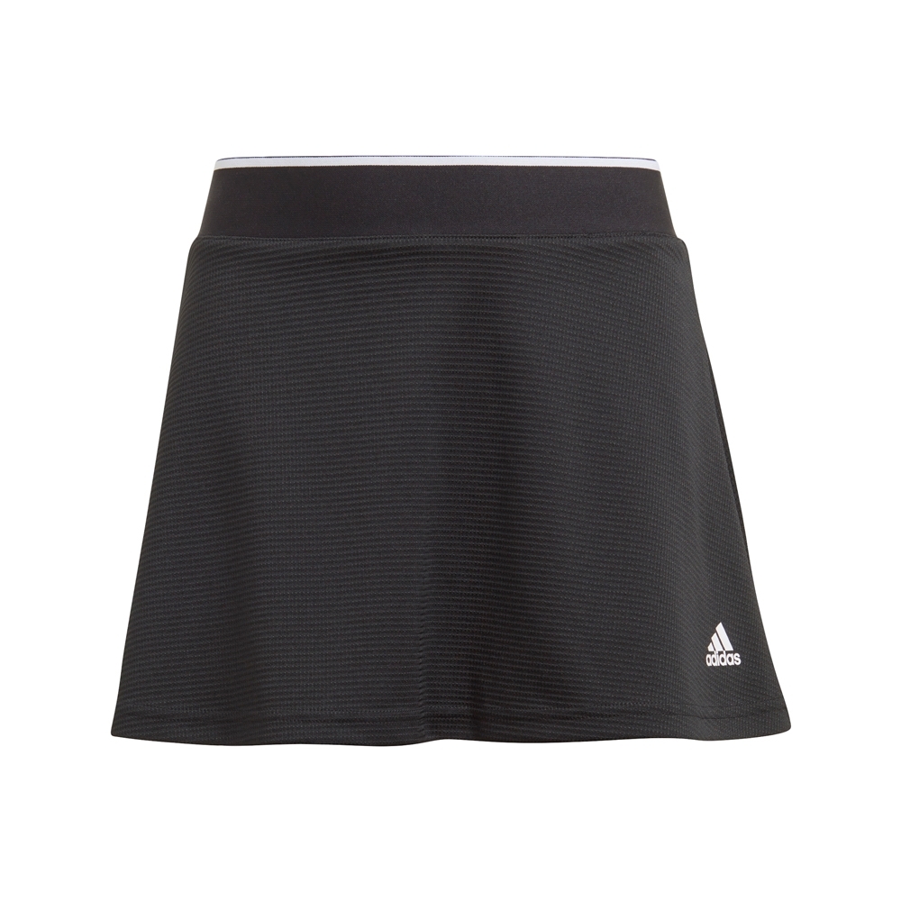 

adidas kids girls skirt with aeroready technology pack of 1- black