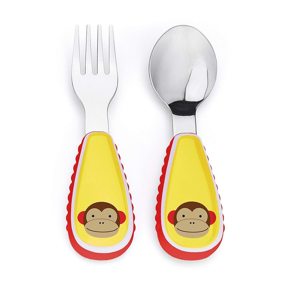 

Skip hop zoo fork&amp spoon brown