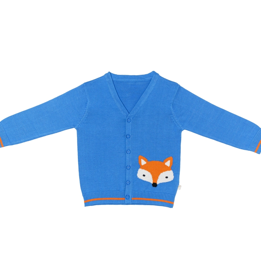 

H by Hamleys Boys Full Sleeve Sweater -Blue