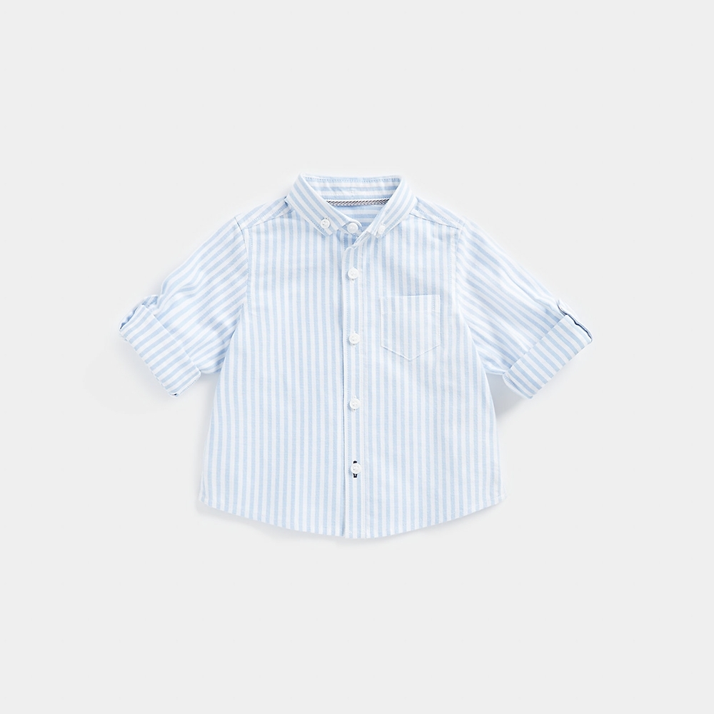 

Mothercare Boys Full Sleeves Shirt -Blue