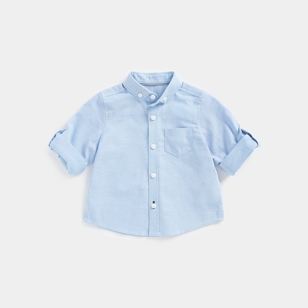 

Mothercare Boys Full Sleeves Shirt -Blue