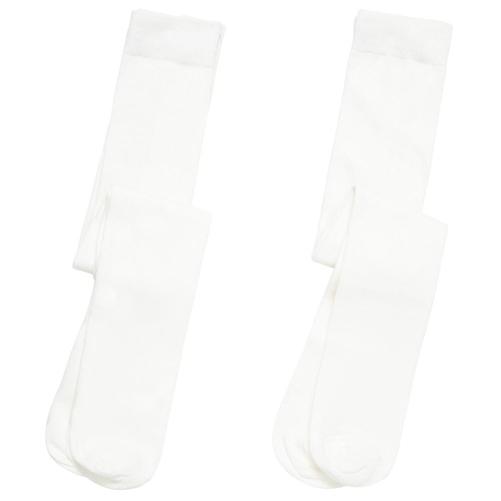 

Girls Tights - 2 Pack - Cream