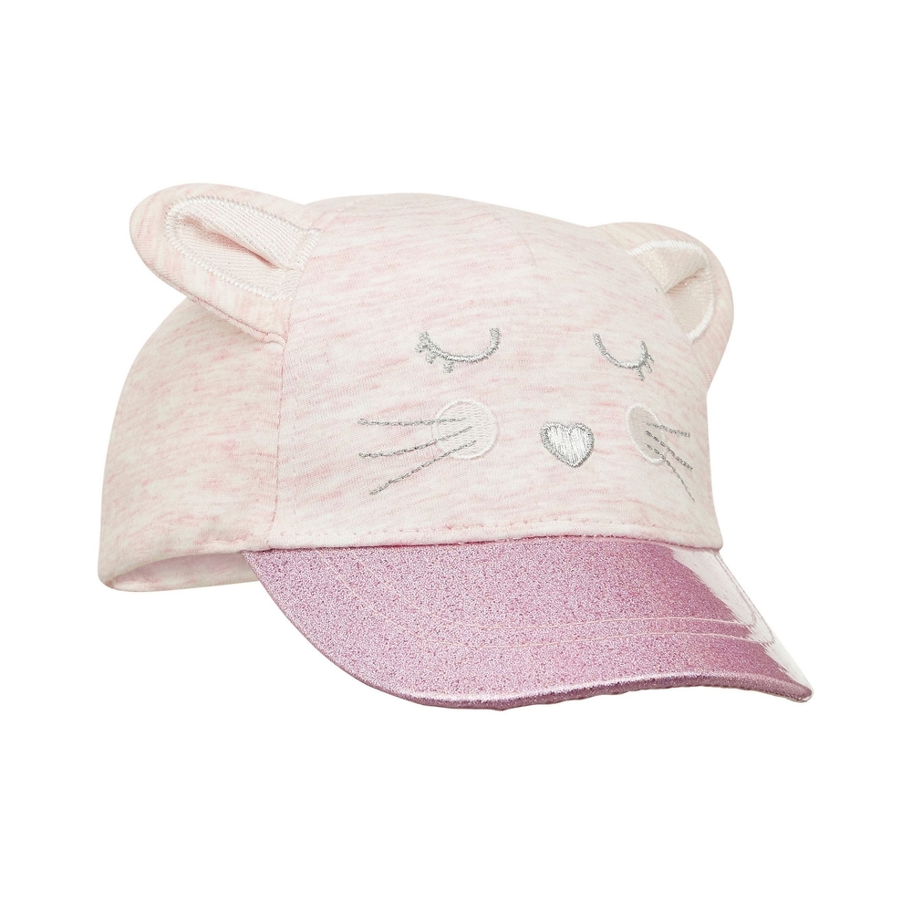 

Girls Mouse Glitter Cap - Pink