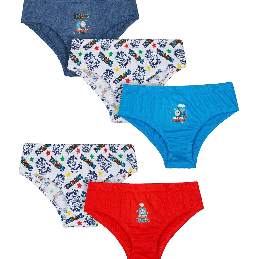 

Boys Thomas The Tank Engine Briefs - 5 Pack - Blue