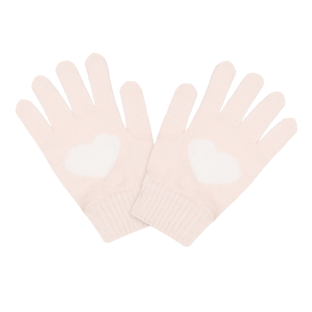 

Girls Hearts Magic Gloves - Pink
