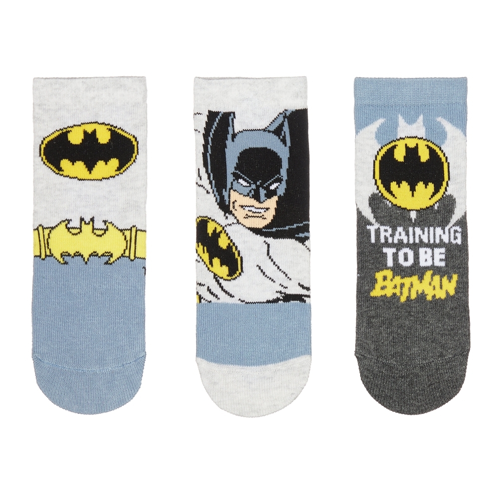

Boys Batman Socks - 3 Pack - Multicolor