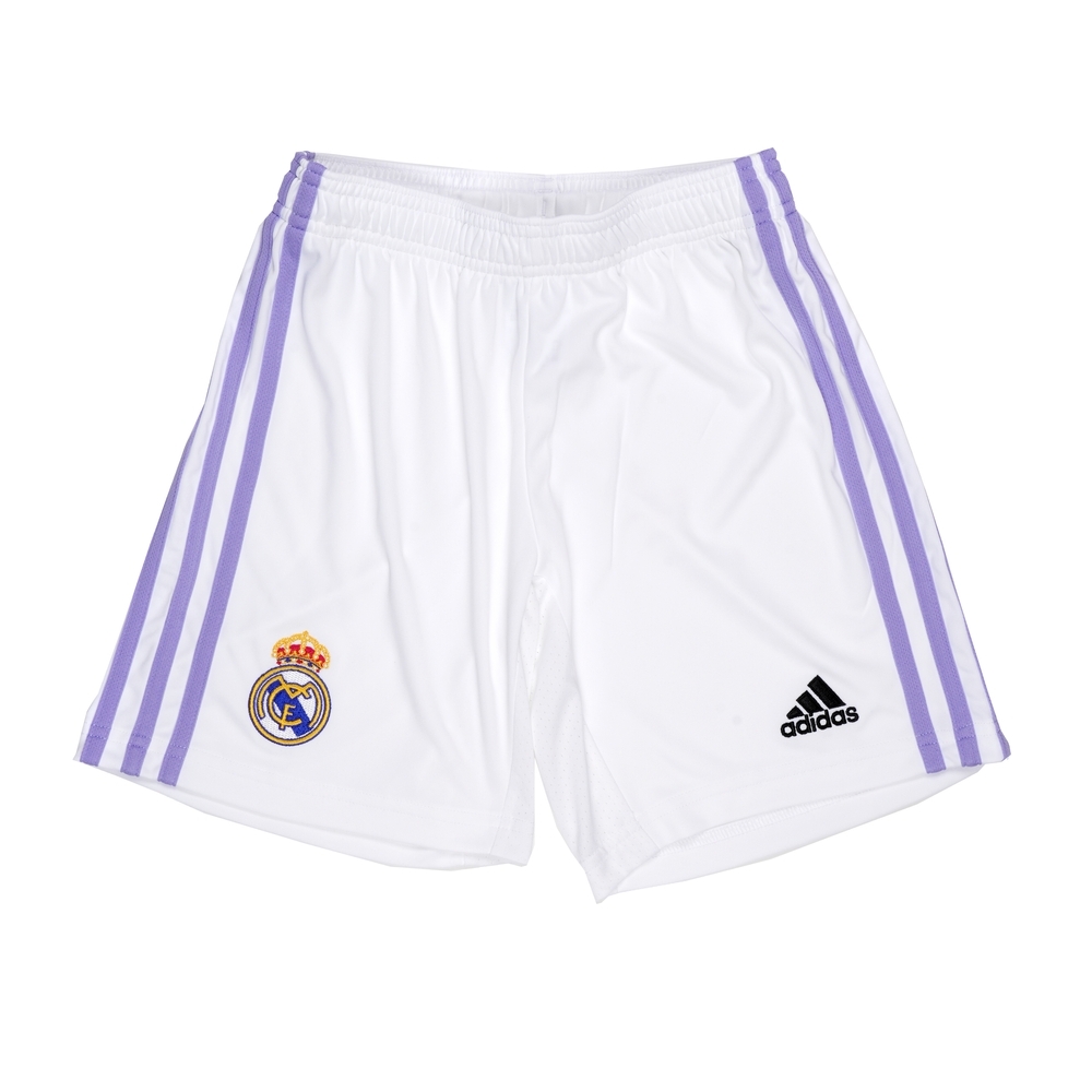 

Adidas Boys Real Madrid 2223 Home Youth Shorts-White