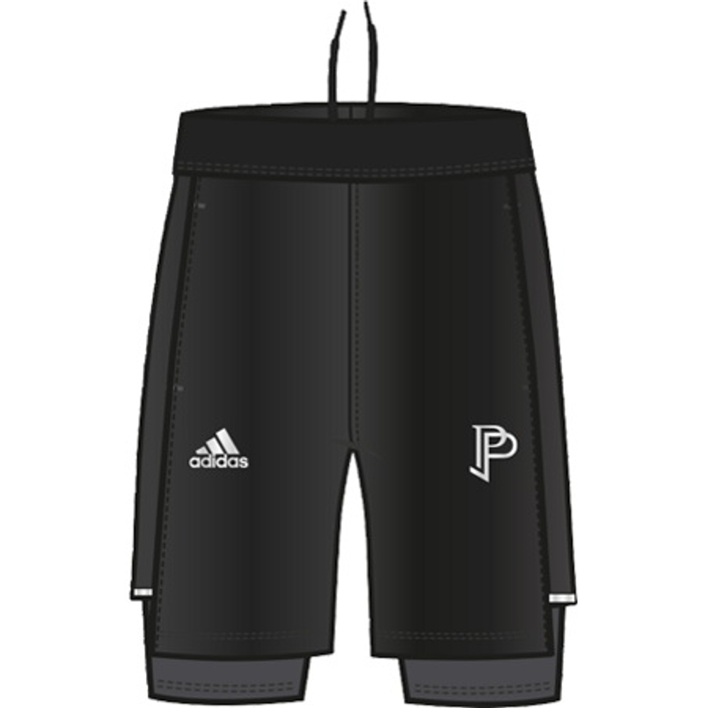 

Adidas Kids - Shorts Unisex Printed-Pack Of 1-Black