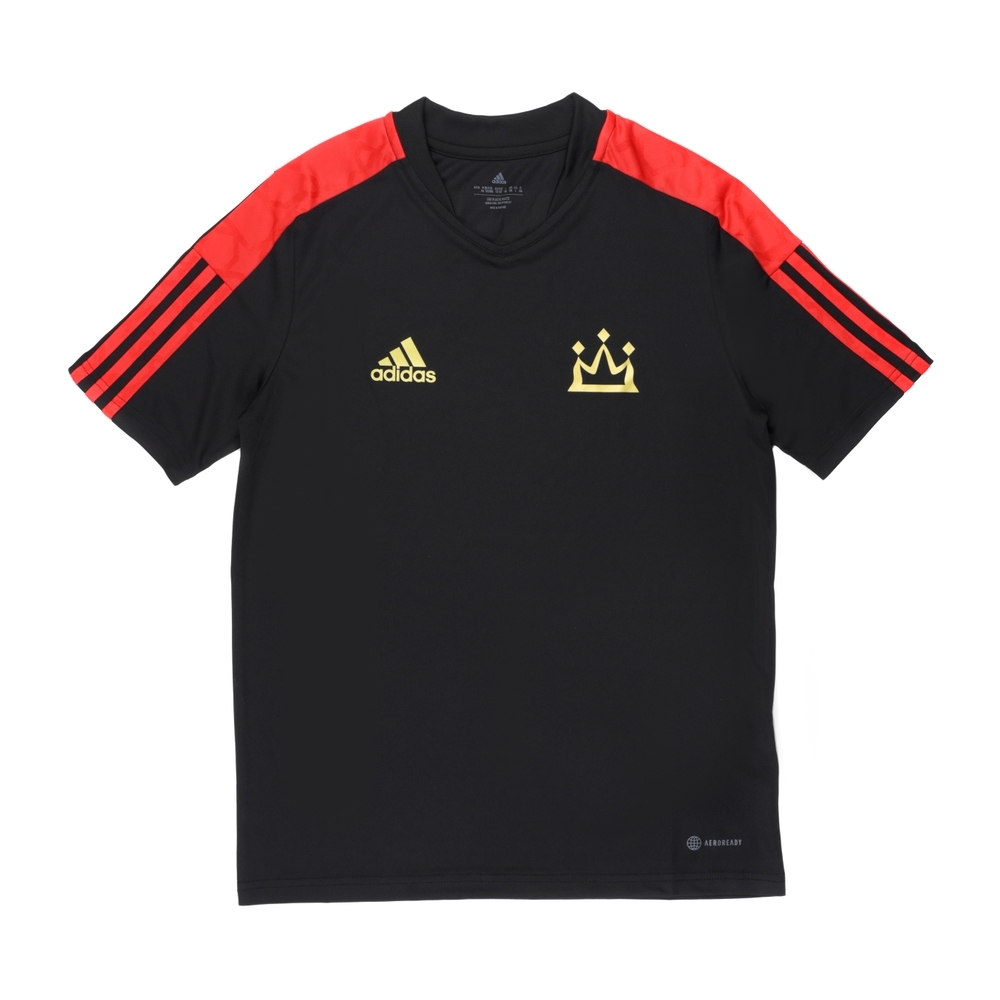 

Adidas Kids Half Sleeves Jerseys Male Printed-Pack Of 1-Black